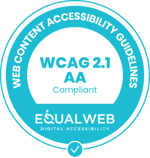 WCAG 2.1 AA accessibility logo